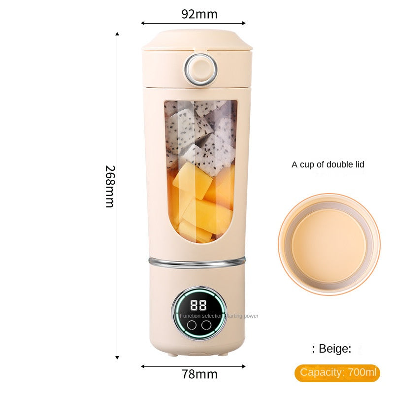High-end juicer household crushed ice juicer cup USB charging portable juicer outdoor travel cup 🇨🇳