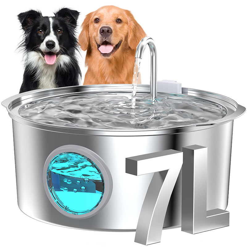 Stainless Steel Pet Water Dispenser with Large Capacity, Automatic Heating and Circulating Water for Cats and Dogs 🇨🇳