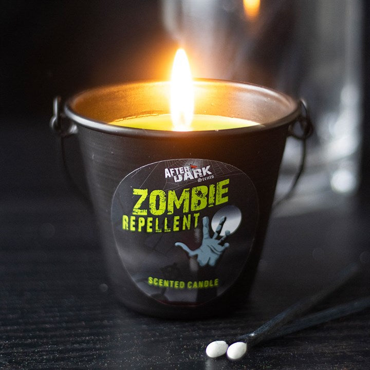 Zombie Repellent Candle Bucket 🇬🇧