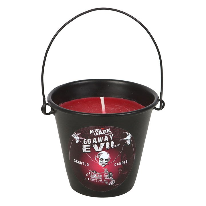 Go Away Evil Candle Bucket 🇬🇧