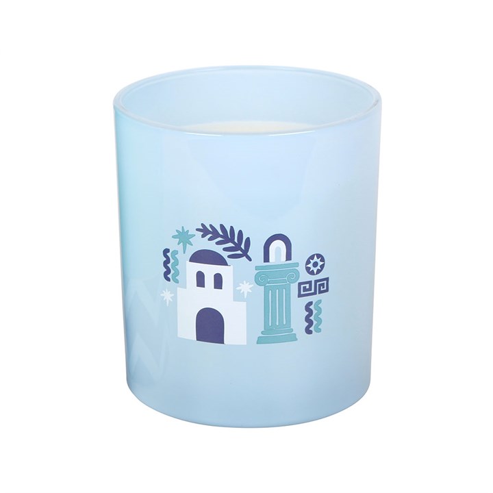 Santorini Coconut & Sea Salt Scented Candle 🇬🇧