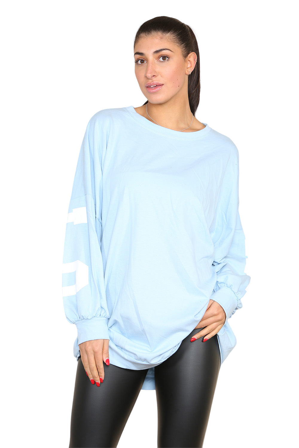 Buffalo Slogan Print Oversized Jumper Dress 🇬🇧