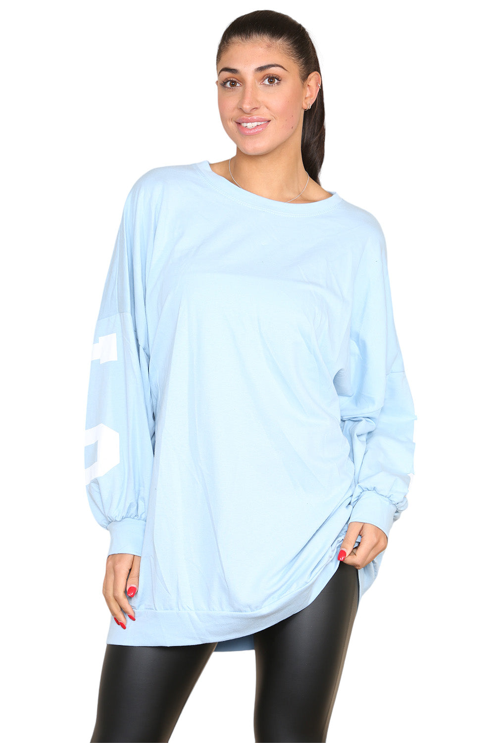 Buffalo Slogan Print Oversized Jumper Dress 🇬🇧