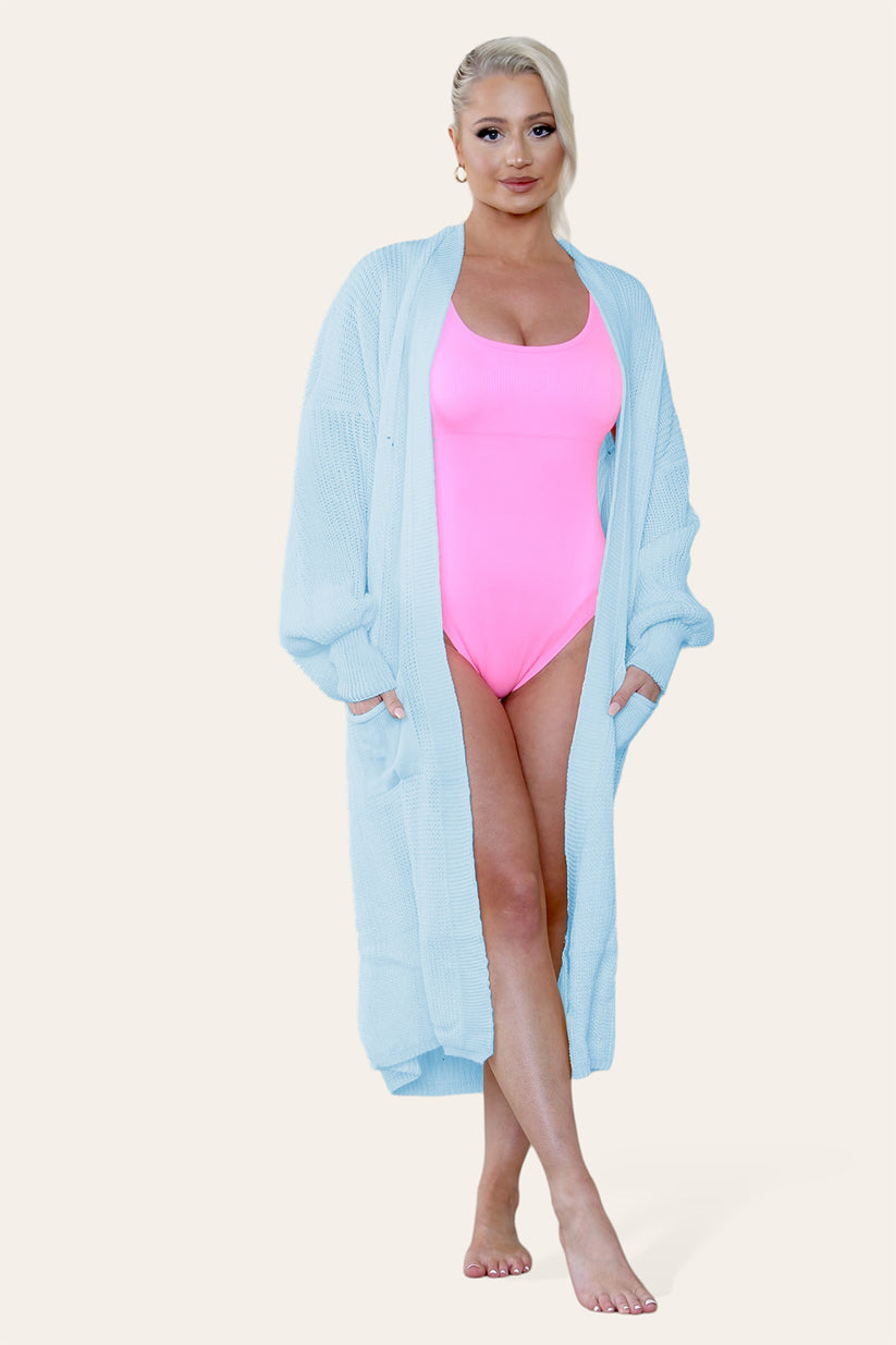 Ladies Balloon Sleeve Cardigan 🇬🇧