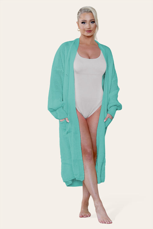 Ladies Balloon Sleeve Cardigan 🇬🇧