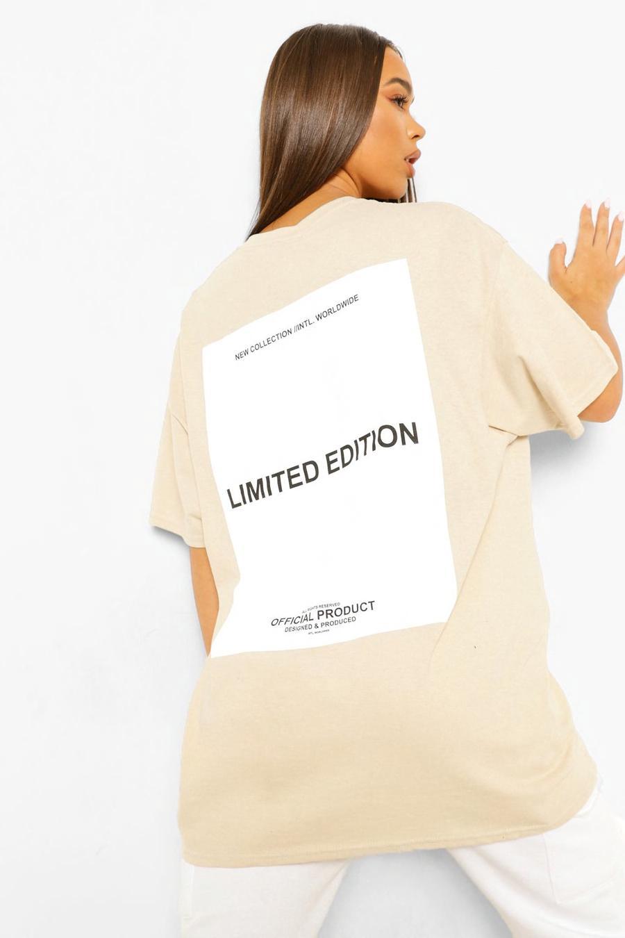 Ladies Oversized Limited Edition Short Sleeves T Shirt Top 🇬🇧