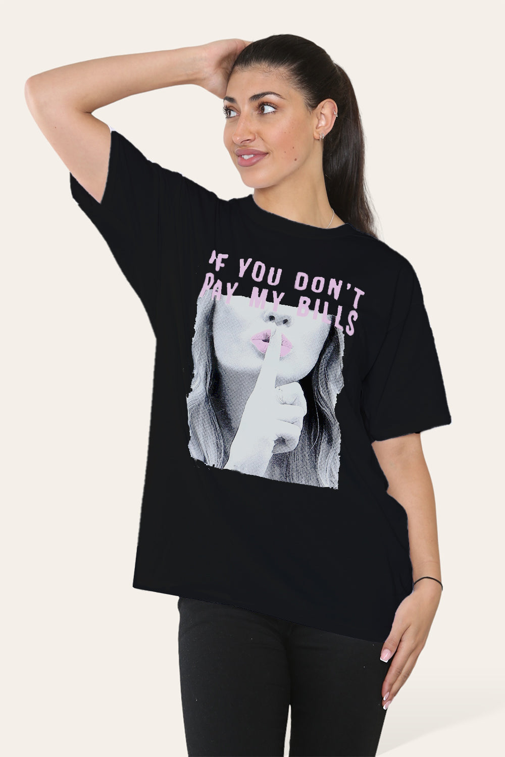 Ladies Printed Short Sleeve T-Shirt Top 🇬🇧
