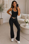 Piping Design Padded Contrast Gym Set 🇬🇧