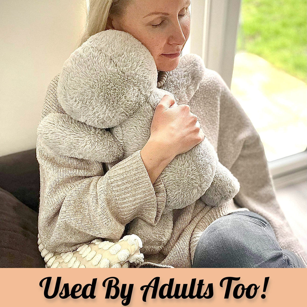 1.5kg Weighted Teddy For Anxiety - Sloth Weighted Stuffed Animal 🇬🇧
