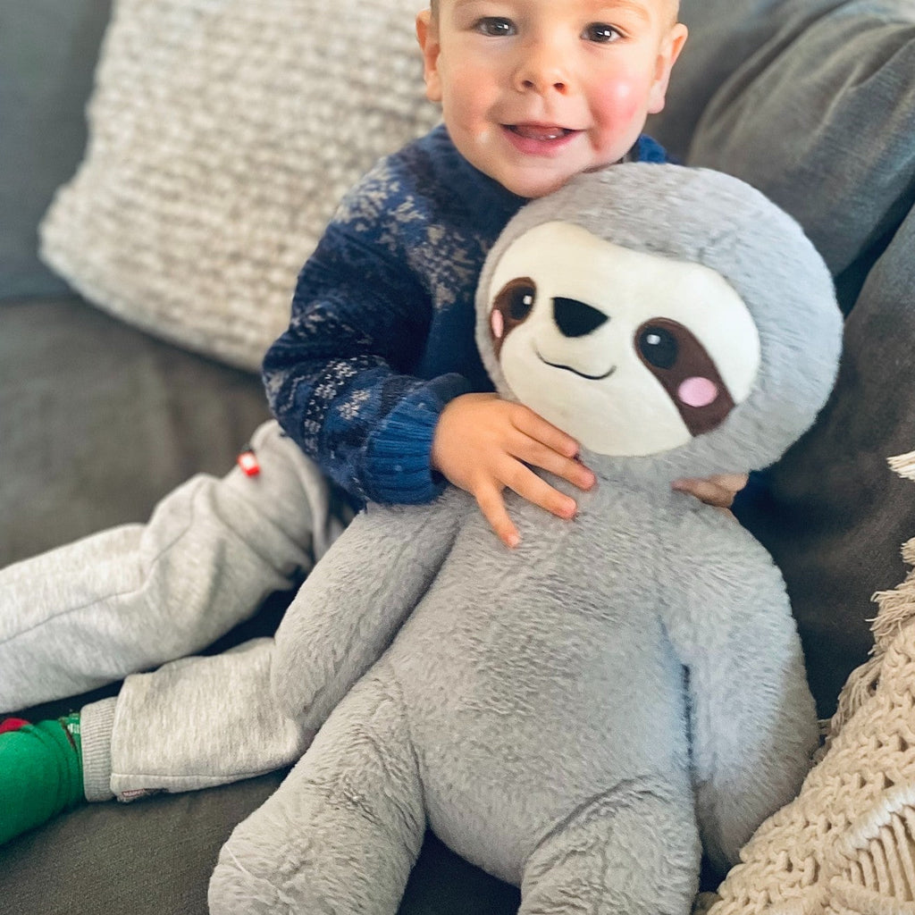 1.5kg Weighted Teddy For Anxiety - Sloth Weighted Stuffed Animal 🇬🇧