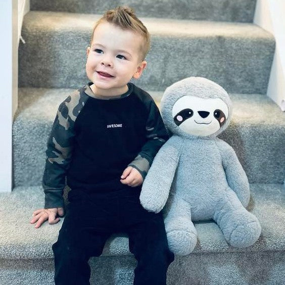 1.5kg Weighted Teddy For Anxiety - Sloth Weighted Stuffed Animal 🇬🇧