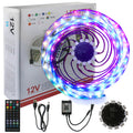 LED Sound Activated Fireworks Light with Drum Bar Chasing Music Atmosphere Rhythm 🇨🇳
