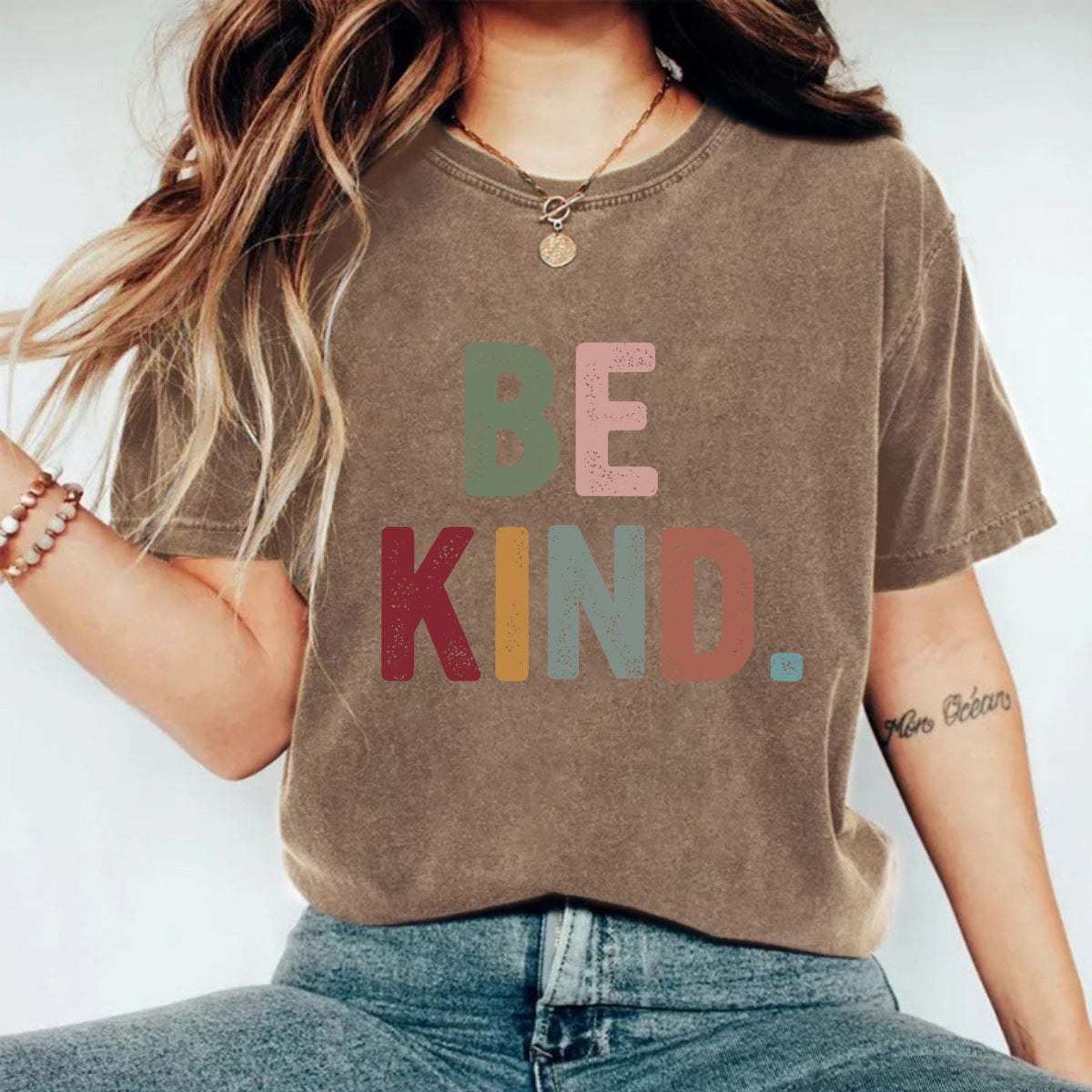 Make vintage T-shirts with printed designs 🇨🇳