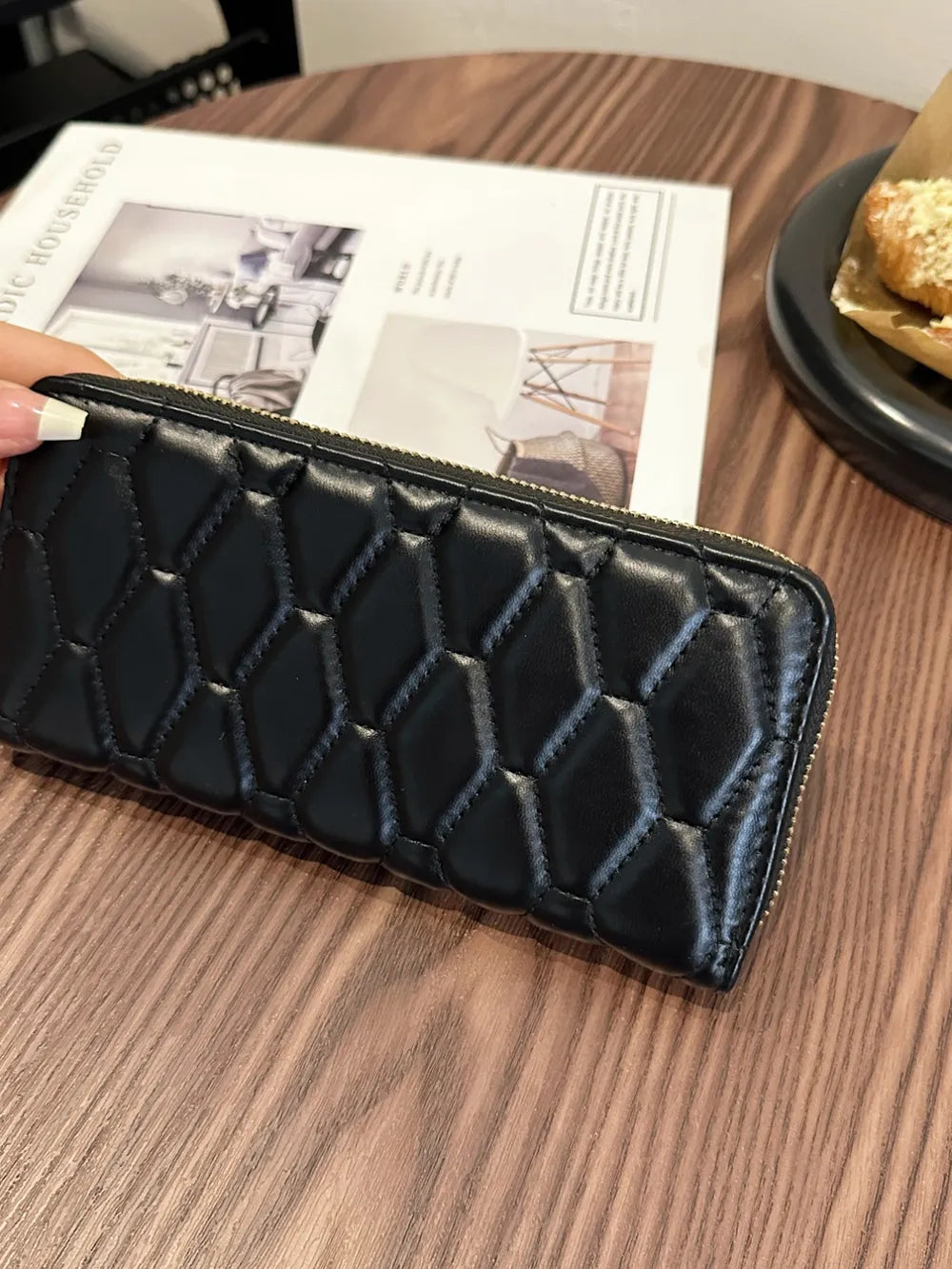 PU Leather Solid Color Wallet 🇨🇳