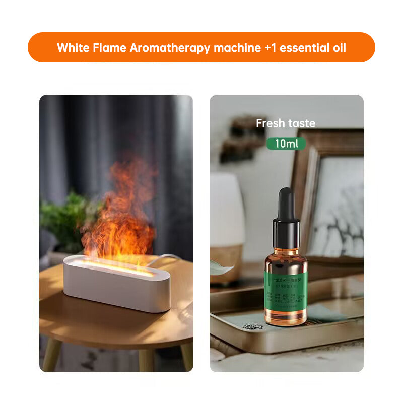 Flame Aroma Diffuser Air Humidifier Ultrasonic Cool Mist Maker Fogger with essential oil 🇨🇳