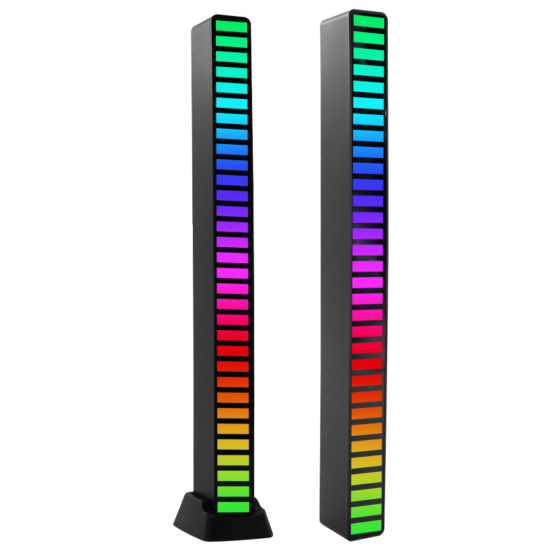App Bluetooth Pickup Light Voice Control Creative RGB Induction Light Led Desktop Car Atmosphere Music Usb Rhythm Light Bar 🇨🇳