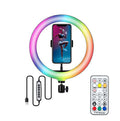 10-Inch Fill Light RGB Live Light Desktop Stand Selfie Ring Light Led Seven-Color Beauty Fill Light 🇨🇳
