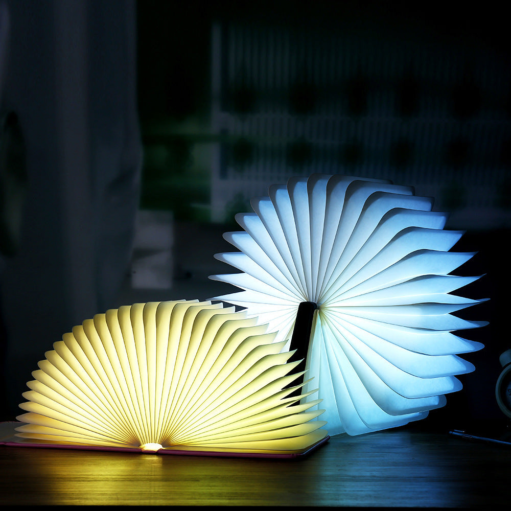 Wooden Book Light Creative Led Desk Lamp 🇨🇳
