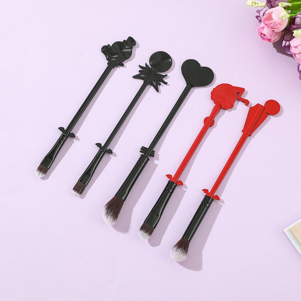 Christmas Night Jack Skull Makeup Brush SET Metal Handle 🇨🇳