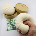 Stress Relief Toy Decompression Sensory Fidget Toy Unzip Toy Steamed Stuffed Bun Simulation Fidget Toy Set 🇨🇳