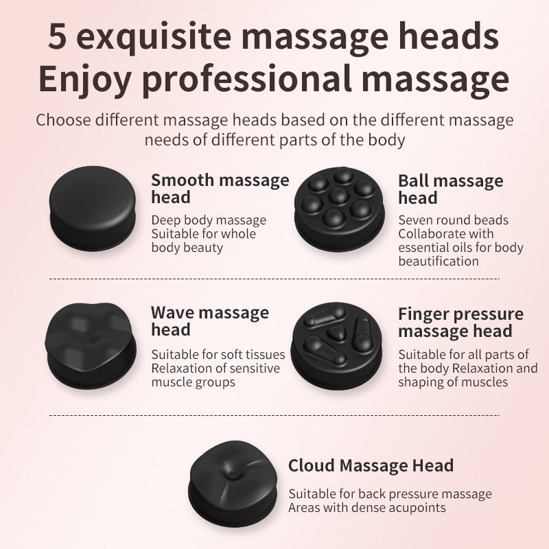 Handheld wireless Fat pushing body massage device for neck, waist, shoulders 🇨🇳
