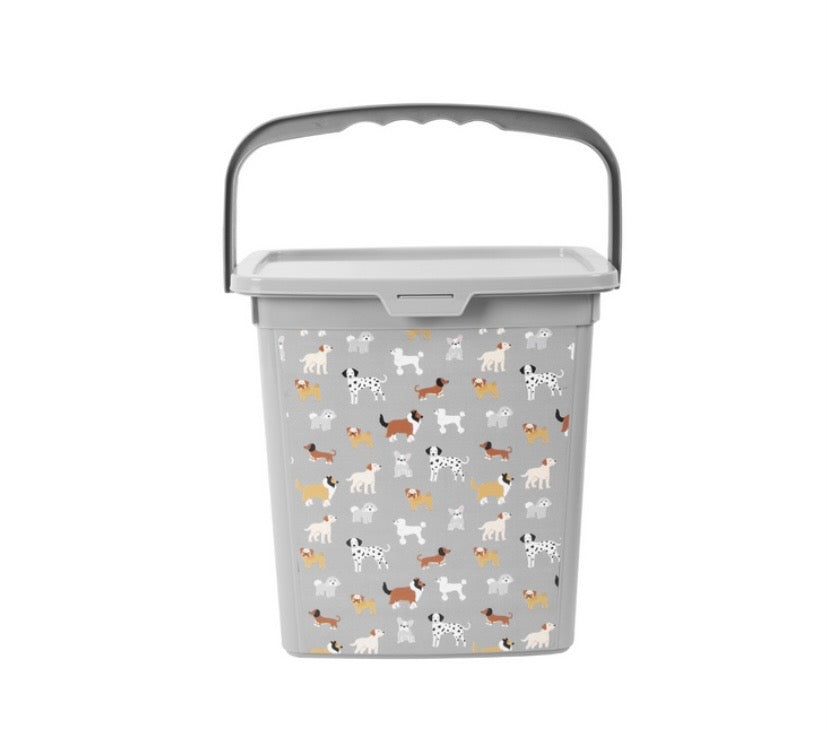 Grey Pet Food Storage Container 🇬🇧