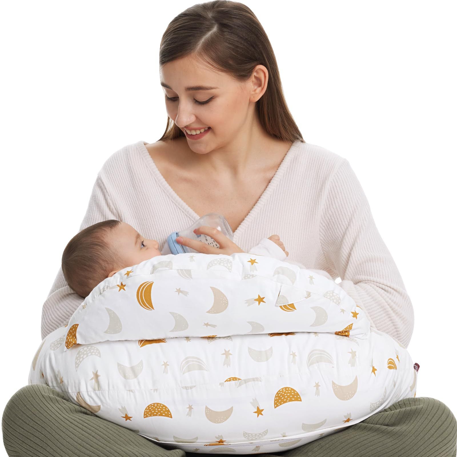 Nursing pillow baby pillow feeding pillow multifunctional detachable pregnant woman pillow breastfeeding 🇨🇳