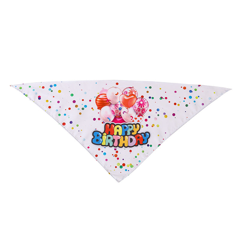 Pet Bandana for Dogs and Cats - Triangle Scarf Bib 🇨🇳