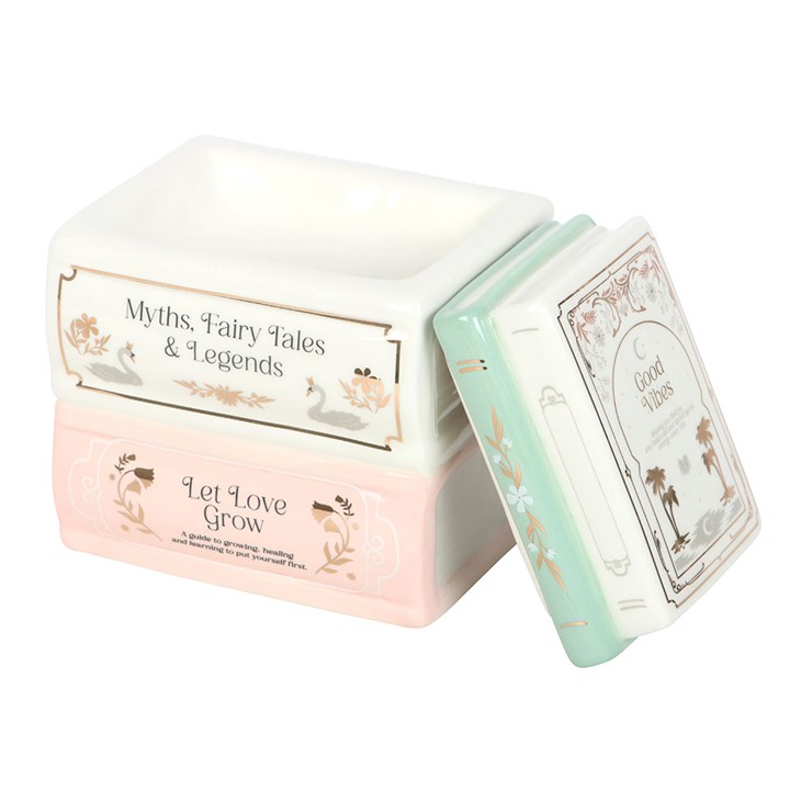 Book Stack Oil Burner and Wax Warmer 🇬🇧