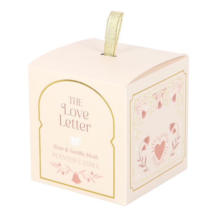 The Love Letter Rose & Vanilla Musk Candle 🇬🇧