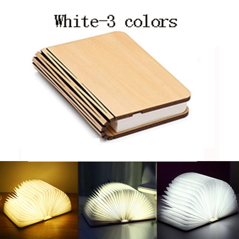 Wooden Book Light Creative Led Desk Lamp 🇨🇳