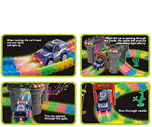 CREATE A ROAD TRACK SET glow in dark version🇬🇧