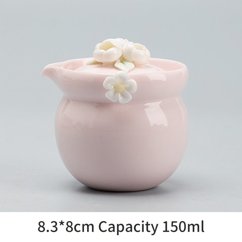 Ceramic Small Teapot Brewing Tea Pot Anti-Scalding Hand Grasp Pot 🇨🇳
