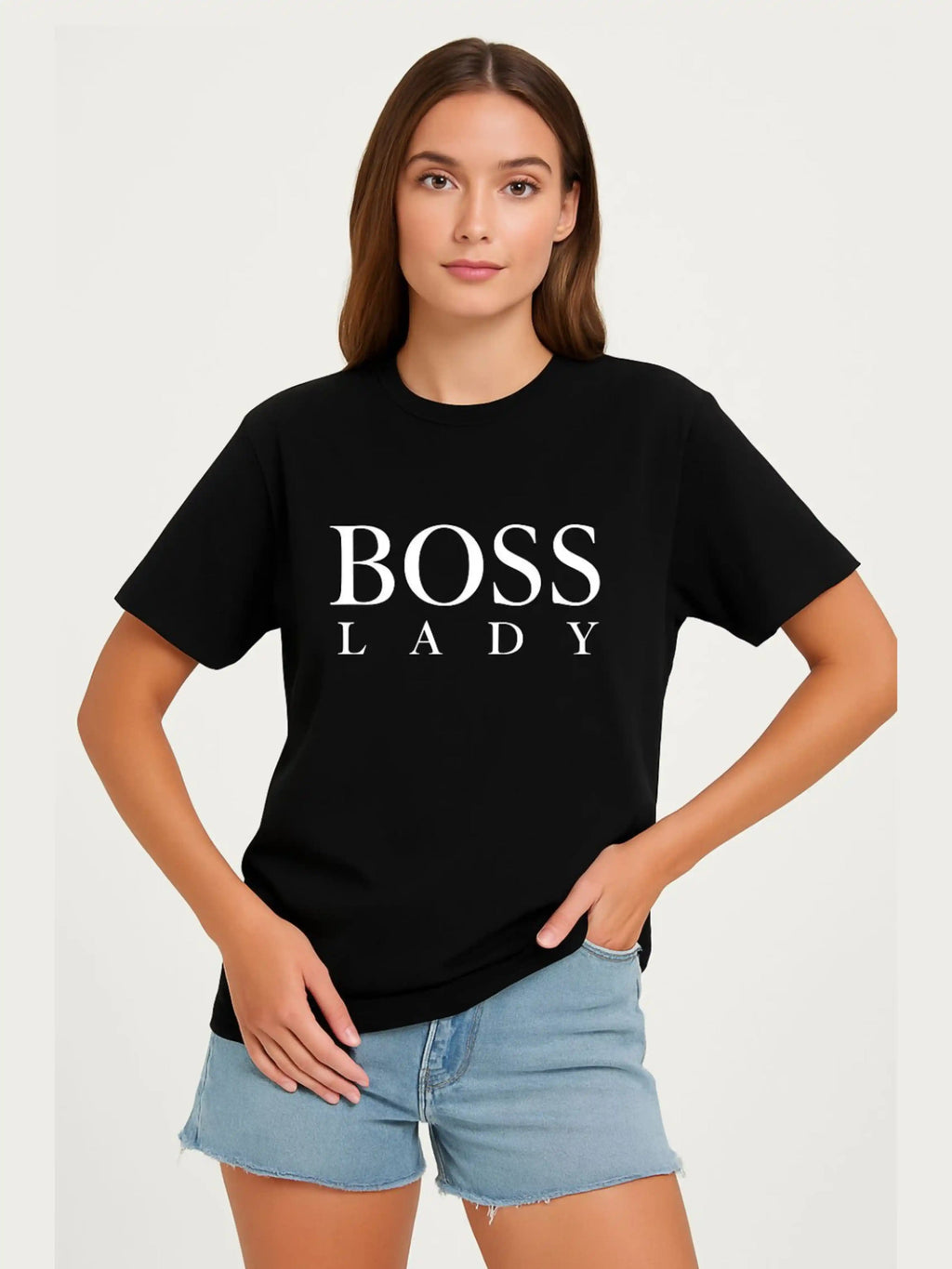 Ladies Boss Lady Oversized T Shirt 🇬🇧