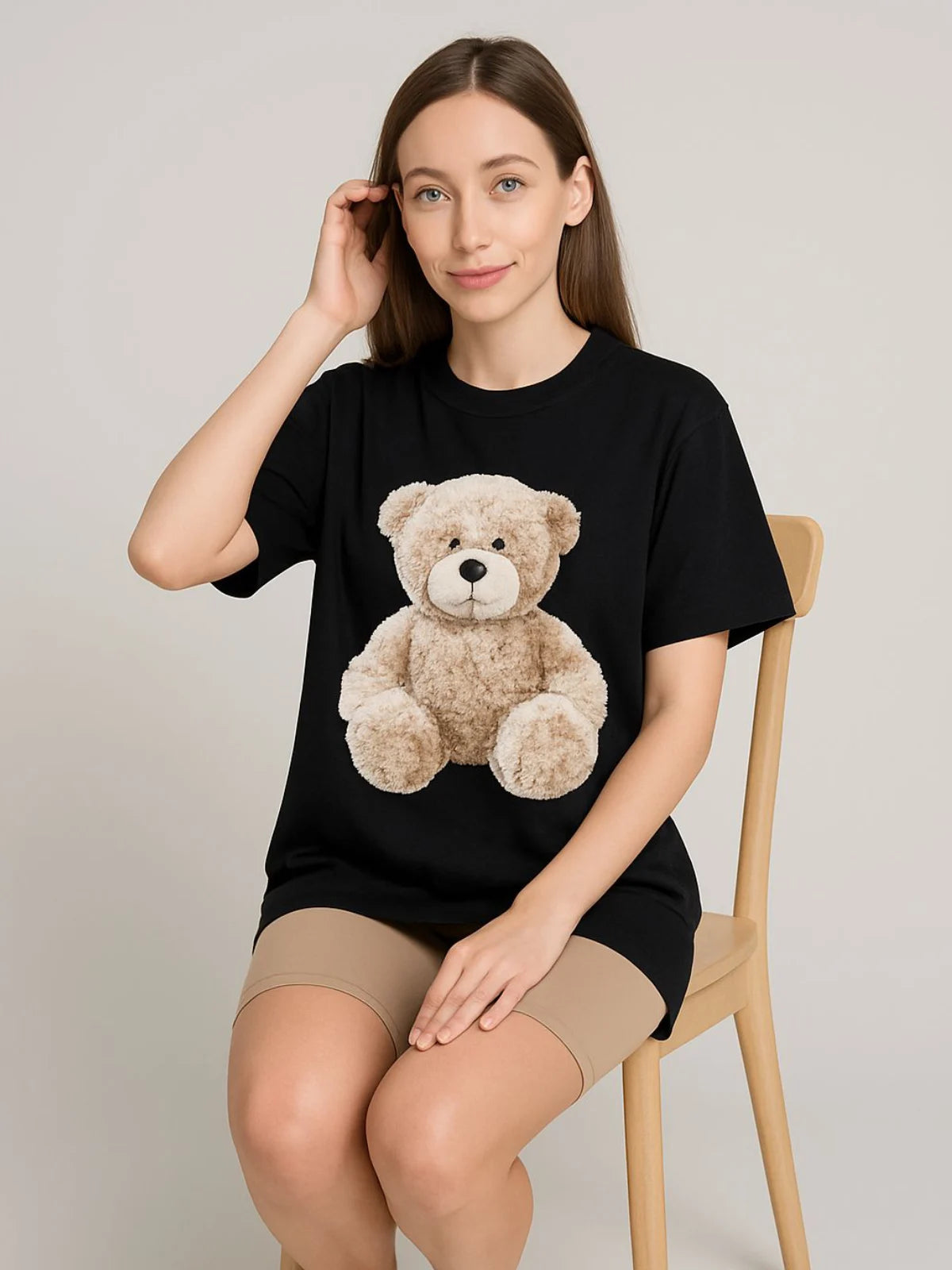 Ladies Teddy Bear Oversized Tshirt 🇬🇧