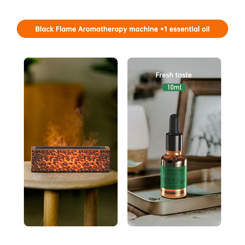 Flame Aroma Diffuser Air Humidifier Ultrasonic Cool Mist Maker Fogger with essential oil 🇨🇳