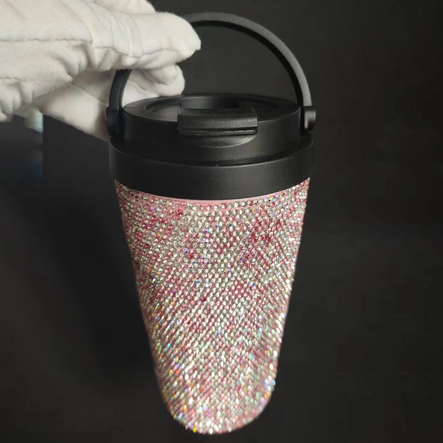 Diamond vacuum stainless steel coffee cup 🇨🇳