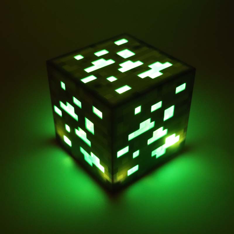 Minecrafted Torch LED Light Up Night Wall Light Luminous Toys Game Design Toy 🇨🇳