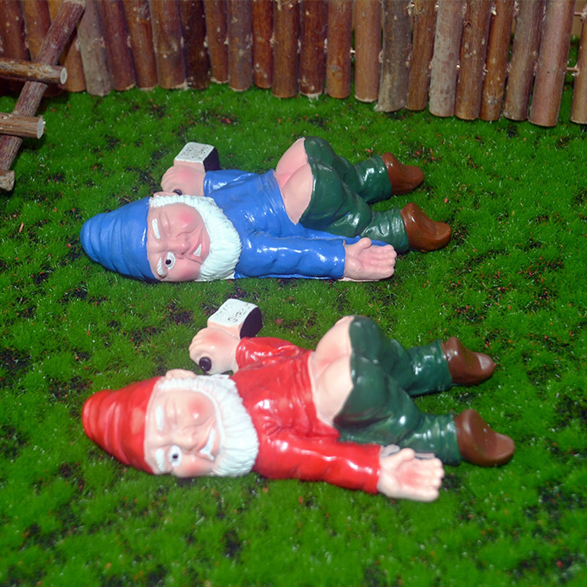 Drunken Dwarf Statue Outdoor Courtyard Resin Decoration 🇨🇳