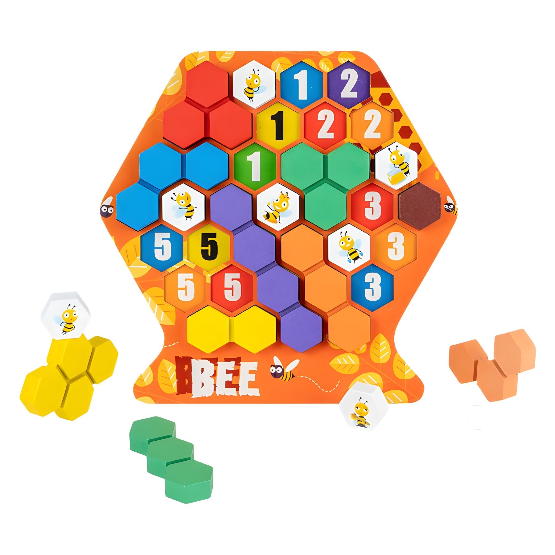 Honeycomb Versatile Puzzle Game to Exercise Spatial Logic/Thinking, Building Blocks, Focus Interaction Toys 🇨🇳