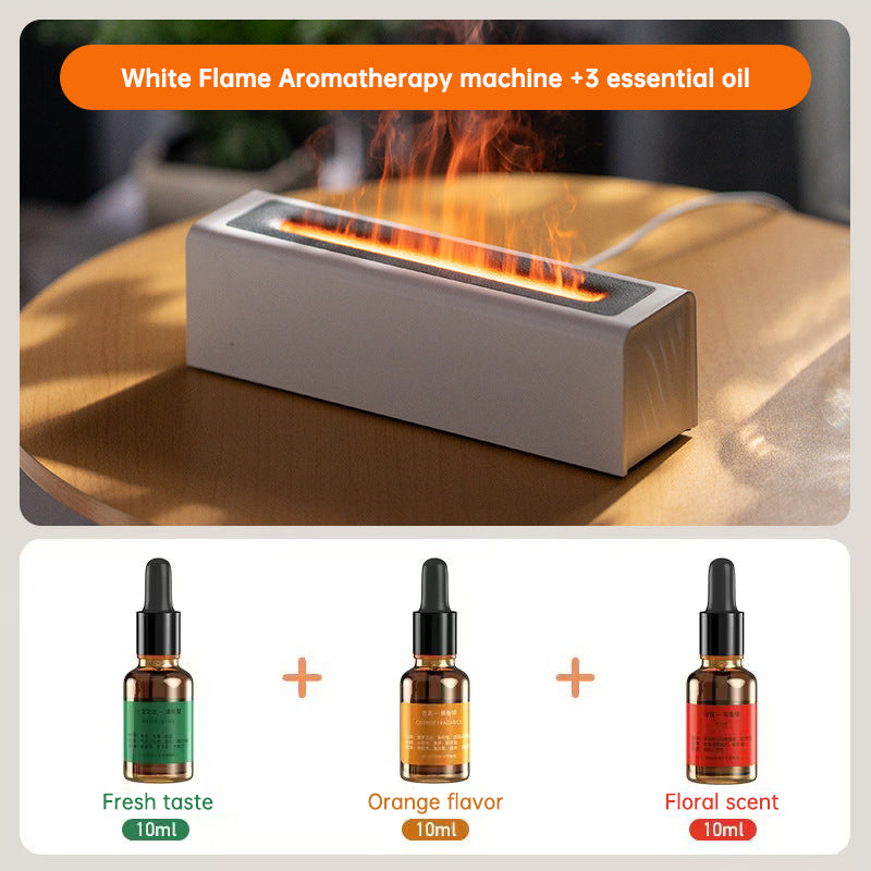 Flame Aroma Diffuser Air Humidifier Ultrasonic Cool Mist Maker Fogger with essential oil 🇨🇳