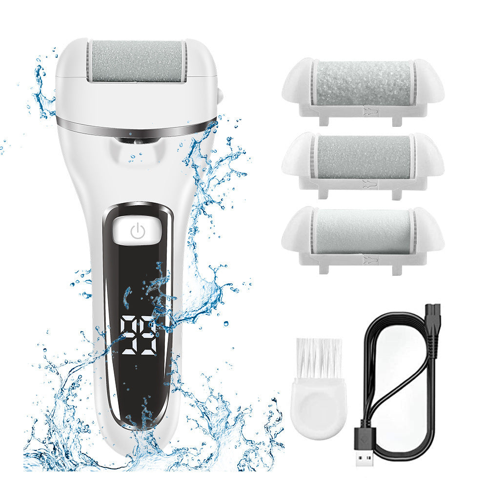 Electric foot grinder automatic rechargeable foot skin remover  pedicure tool 🇨🇳