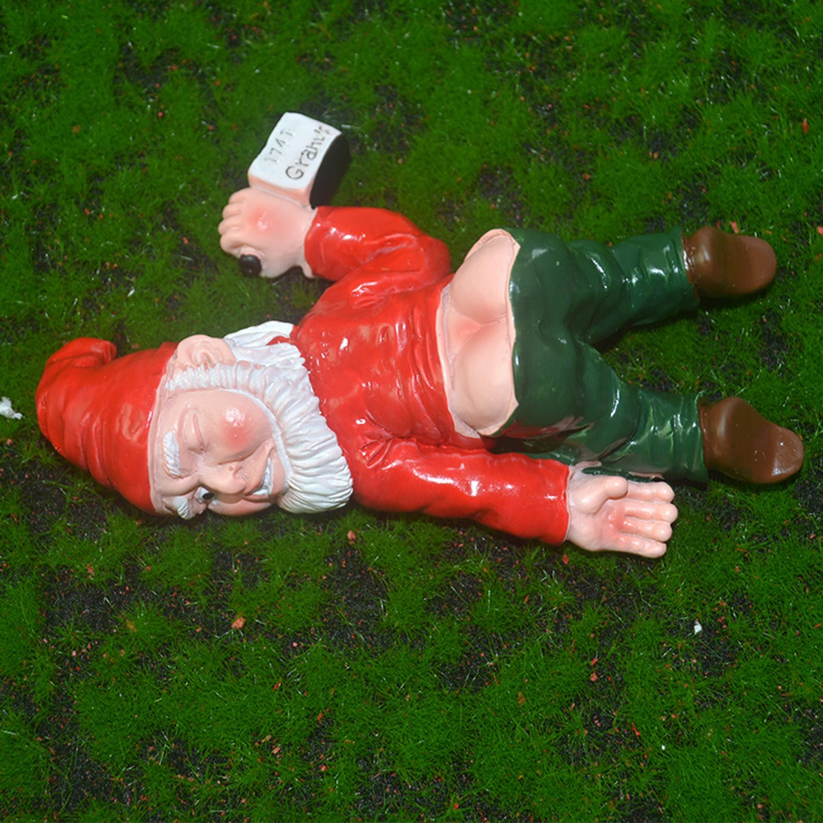 Drunken Dwarf Statue Outdoor Courtyard Resin Decoration 🇨🇳