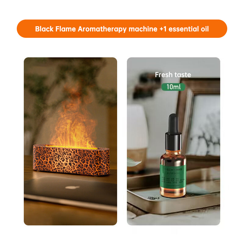 Flame Aroma Diffuser Air Humidifier Ultrasonic Cool Mist Maker Fogger with essential oil 🇨🇳