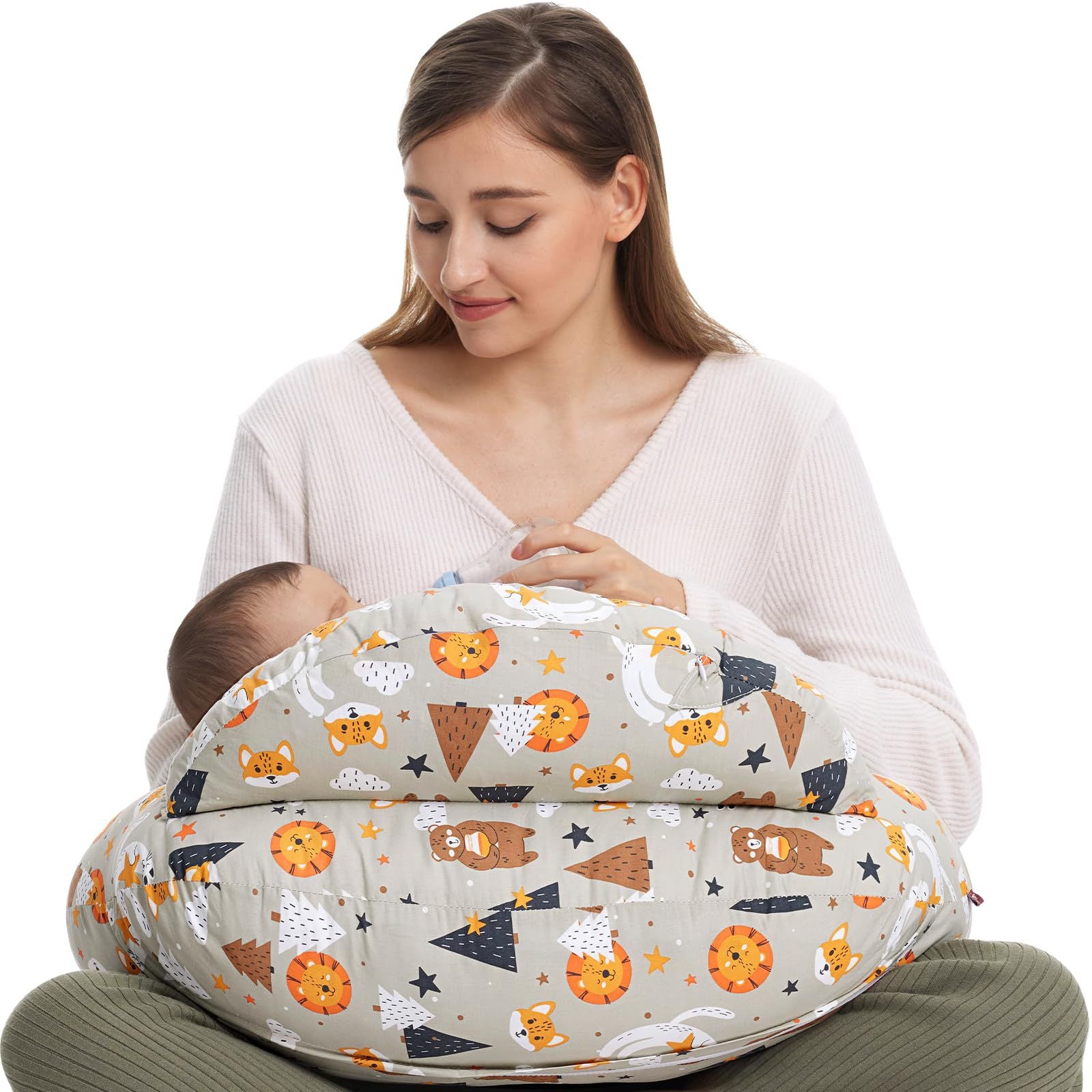 Nursing pillow baby pillow feeding pillow multifunctional detachable pregnant woman pillow breastfeeding 🇨🇳