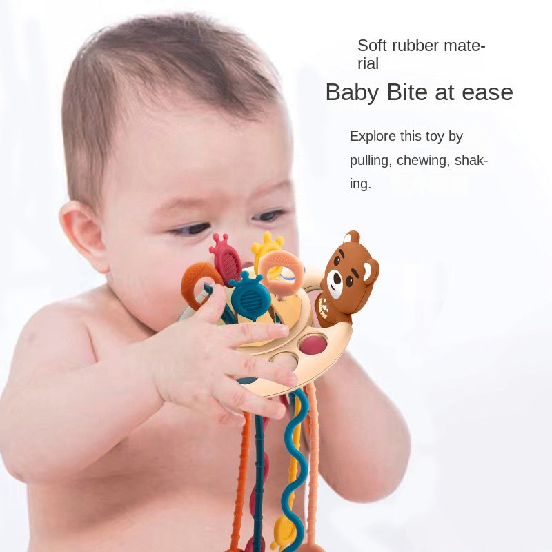 Fun Suction Cup Toy for Biting and Pressing, Finger Exercise, Early Education Sensory Integration Cognitive Developmental Educational Toy 🇨🇳