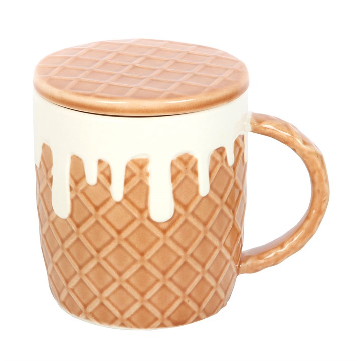 Waffle Mug and Coaster Set 🇬🇧