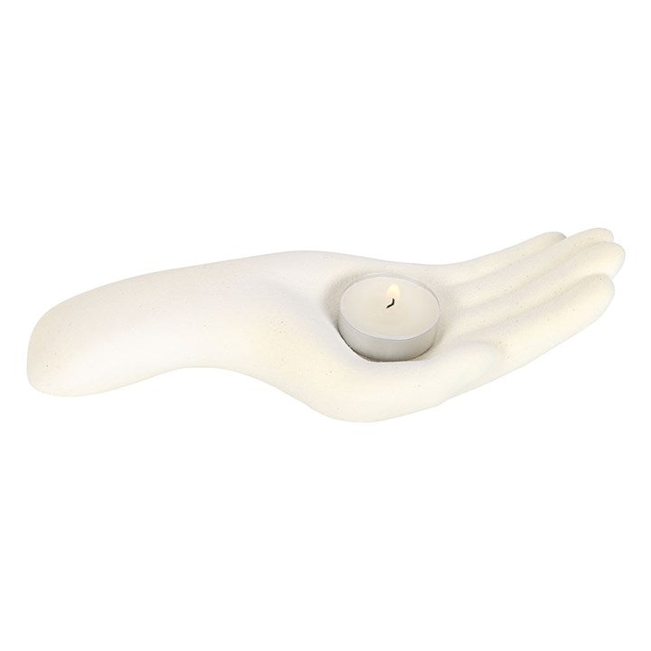 Open Hand Tealight Holder 🇬🇧