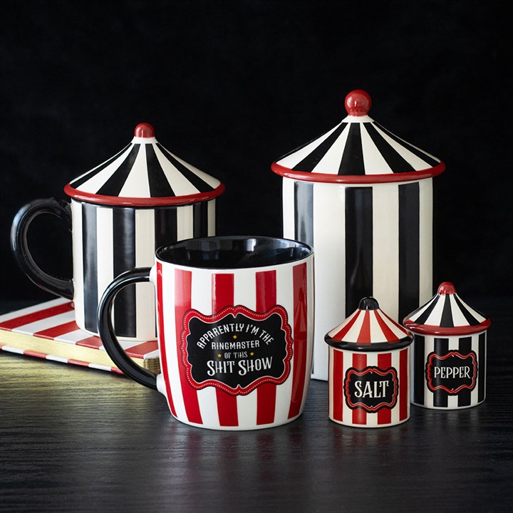 Circus Tent Salt and Pepper Shakers 🇬🇧