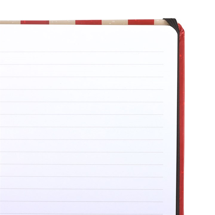 Red Circus Stripe A5 Notebook 🇬🇧